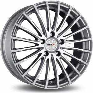 MAK Fatale Silver 7.5x17 5/100 ET35 N72