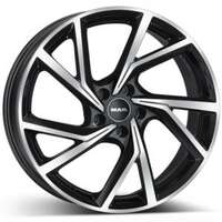 MAK Kassel Black Polished 8x18 5/112 ET50 N57.1