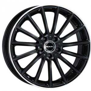 MAK Komet Black Polished 8x18 5/112 ET43 N66.6