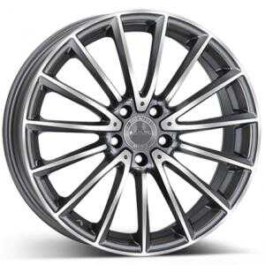 MAK Komet Gunmetal Machined Face 7.5x19 5/112 ET32 N66.6