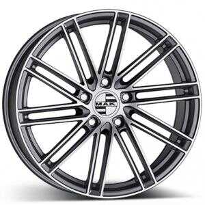 MAK Leipzigt Gunmetal Machined Face 10.5x20 5/130 ET55 N71.6