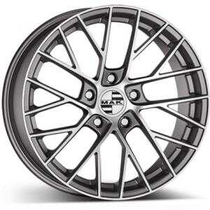 MAK Monaco Gunmetal Machined  Face 10x19 5/130 ET45 N71.6