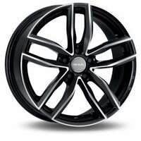 MAK Sarthe Black Machined Face 7x17 5/112 ET48 N57.1