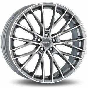 MAK Speciale-D Gun Metal Machined Face 10x21 5/112 ET19 N66.5