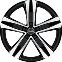 MAK Stone5 Black Machined Face 7.5x18 5/114.3 ET38 N66.1