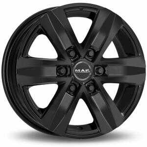 MAK Stone6 T Gloss Black 7.5x17 6/139.7 ET22 N100.