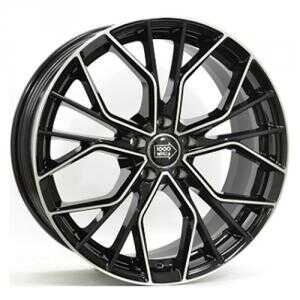 Mille Miglia 1020 Gloss Black  Polished 8x18 5/112 ET32 N66.5