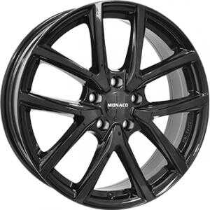 Monaco CL2 Gloss Black 6.5x16 4/108 ET38 N65.1