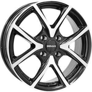 Monaco CL2 Gloss Black  Polished 6.5x16 4/108 ET25 N65.1