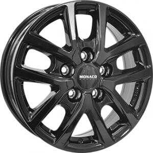 Monaco CL2T Gloss Black 6.5x16 5/114.3 ET48 N66.1