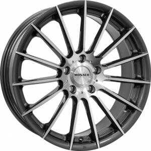 Monaco Formula Anthracite Polished 7.5x17 5/112 ET45 N66.5