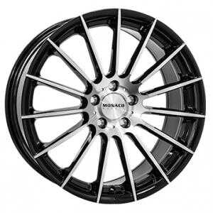 Monaco Formula Gloss Black Polished 7.5x17 5/112 ET45 N66.5