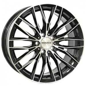 Monaco GP2 Gloss Black Polished 8.5x19 5/114.3 ET40 N67.1