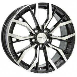 Monaco GP5 Gloss Black Polished 8x18 5/108 ET45 N63.4