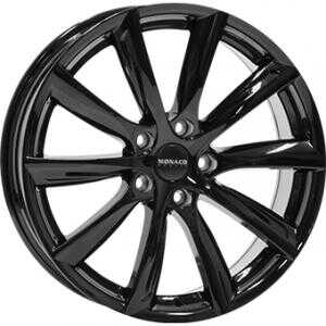 Monaco GP6T Gloss Black 10.5x21 5/114.3 ET48 N64.1