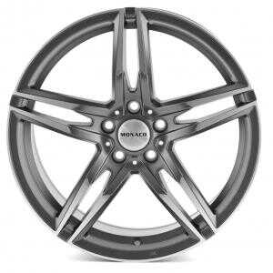 Monaco Grand Prix Anthracite Polished 8x18 5/120 ET30 N72.6