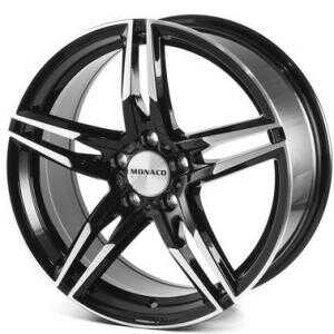 Monaco Grand Prix Black Polished 8x18 5/108 ET45 N63.4