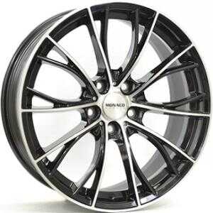 Monaco MC16 Gloss Black  Polished 8.5x19 5/112 ET30 N66.6