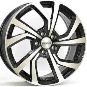 Monaco Pace Gloss Black Polished 7.5x18 5/114.3 ET40 N67.1