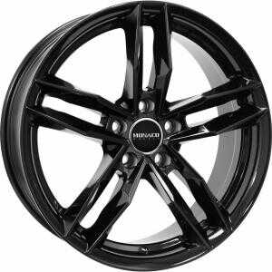 Monaco RR8M Gloss Black 7.5x17 5/100 ET35 N57.1