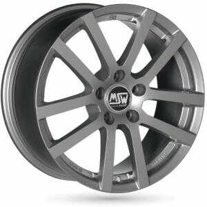 MSW 22 Grey Silver 6.5x16 4/100 ET37 N63.3