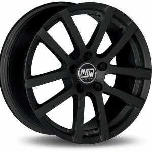 MSW 22 Matt Black 6.5x16 5/112 ET45 N57.1