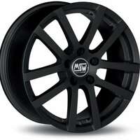 MSW 22 Matt Black 8x17 5/112 ET45 N73.1