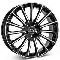 MSW 30 Gloss Black Full Polished 7.5x17 5/112 ET35 N73.1