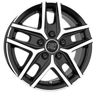 MSW 40 Van Gloss Black Polished 6.5x16 5/112 ET50 N66.5