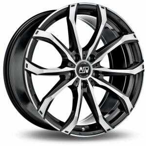 MSW 48 Black Machined Face 8.5x20 5/112 ET30 N73.1