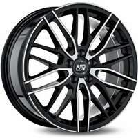 MSW 72 Gloss Black Machined Face 8x18 5/114.3 ET45 N73.1