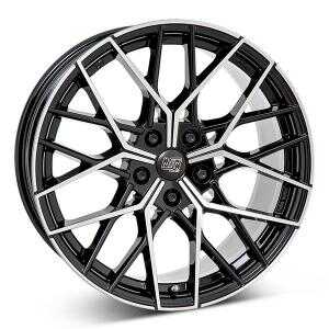 MSW 74 Gloss Black Polished 8.5x20 5/108 ET45 N73.1