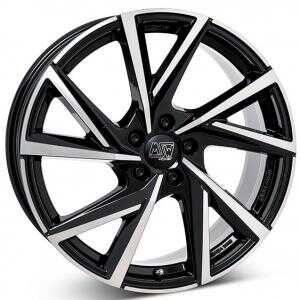 MSW 80 Black Polished 5x17 4/100 ET40 N54.1