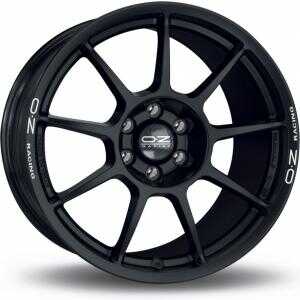 OZ Challenge HLT Matt Black White Lettering 8.5x18 5/112 ET35 N75