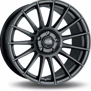 OZ Superturismo Dakar Matt Black Silver Lettering 10.5x21 5/114.3 ET47 N67.1