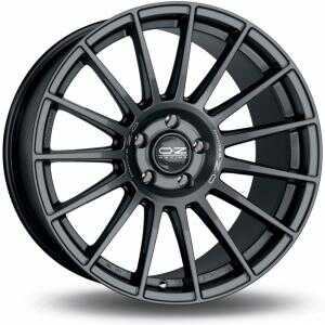 OZ Superturismo Dakar Matt Gun Metal Silver Lettering 10x20 5/112 ET19 N66.5