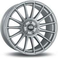 OZ Superturismo Dakar Matt Silver Black Lettering 10x21 5/112 ET46 N66.5