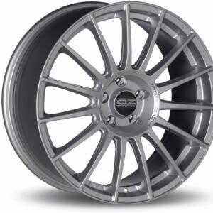 OZ Superturismo LM Matt Silver Black Lettering 7.5x17 5/100 ET35 N68