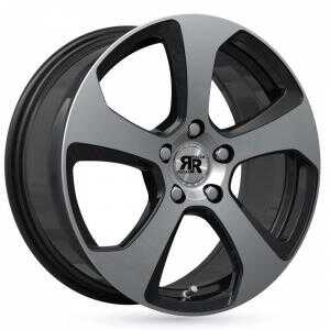 Racer Five Bright Black Machined Face 7.5x17 5/112 ET42 N66.6