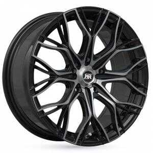 Racer Matrix Bright Black Machined Face 7.5x17 5/108 ET35 N65.1