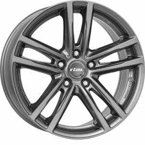 Rial X10X Metal Grey 8.5x18 5/112 ET44 N66.7