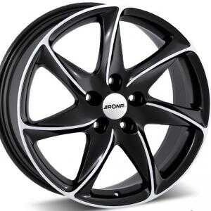 Ronal R51 Black Polished 6.5x15 4/100 ET38 N68