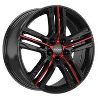 Ronal R57 Black Red 7.5x18 5/112 ET45 N76