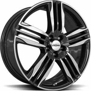 Ronal R58 Black front cut 10x22 5/112 ET21 N66.6