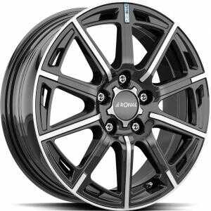 Ronal R60 Jet Black front cut 6.5x16 5/112 ET50 N76