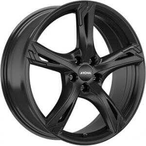 Ronal R62 Gloss Black 7.5x17 5/108 ET45 N76