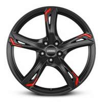 Ronal R62 Red Jet Black 7.5x17 5/112 ET45 N76