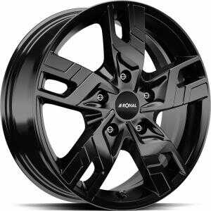 Ronal R64 Jet Black 7x17 5/108 ET46 N65.1