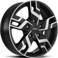 Ronal R64 Jet Black Matt front cut 7x17 5/108 ET46 N65.1