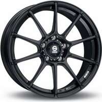 Sparco Assetto Gara Matt Black 8x18 5/114.3 ET45 N73.1